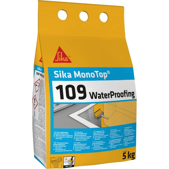 Cementowa zaprawa wodoszczelna Sika Monotop-109 Waterproofing opak. 5 kg.jpg