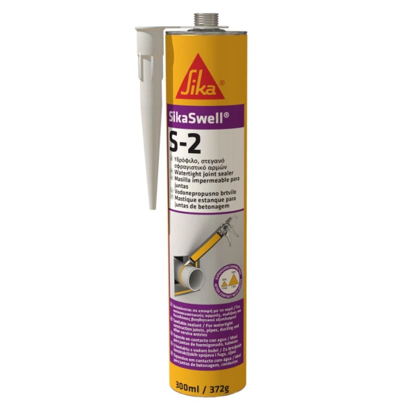 Pęczniejący kit uszczelniający Sikaswell S-2 opak. 300 ml.jpg