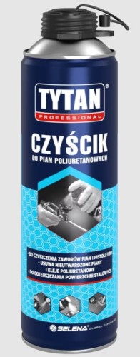 Czyścik do pian poliuretanowych Tytan opak. 500 ml.jpg