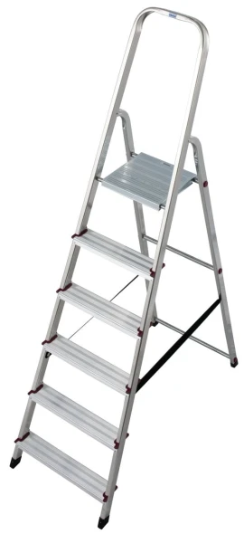 drabina aluminiowa domowa Krause Corda 6 szczebli.jpg